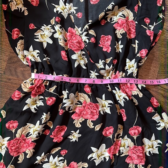 Jack by BB Dakota Black Floral Dress - Picture 4 of 7